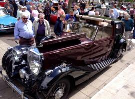 Bentley Derby at local classic car event
